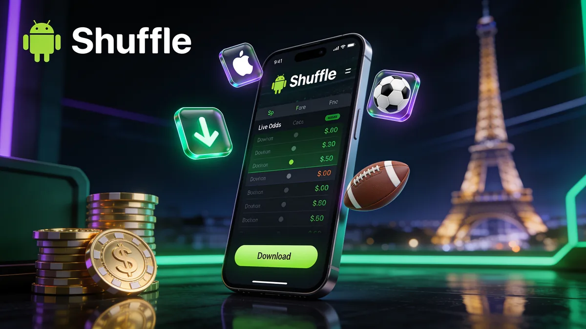 shuffle casino en France — Application mobile et accès navigateur